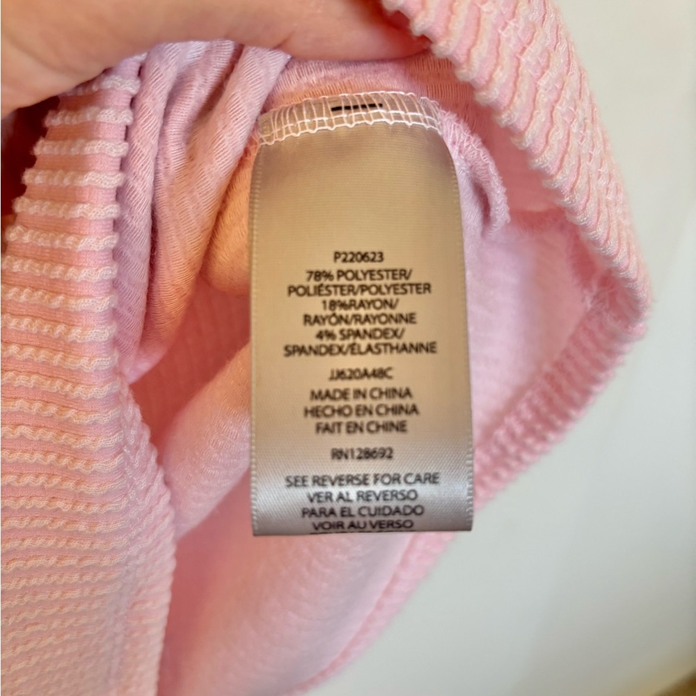 Madden Girl Soft Pink Sleeveless Ribbed Top NWOT - Picture 5 of 5
